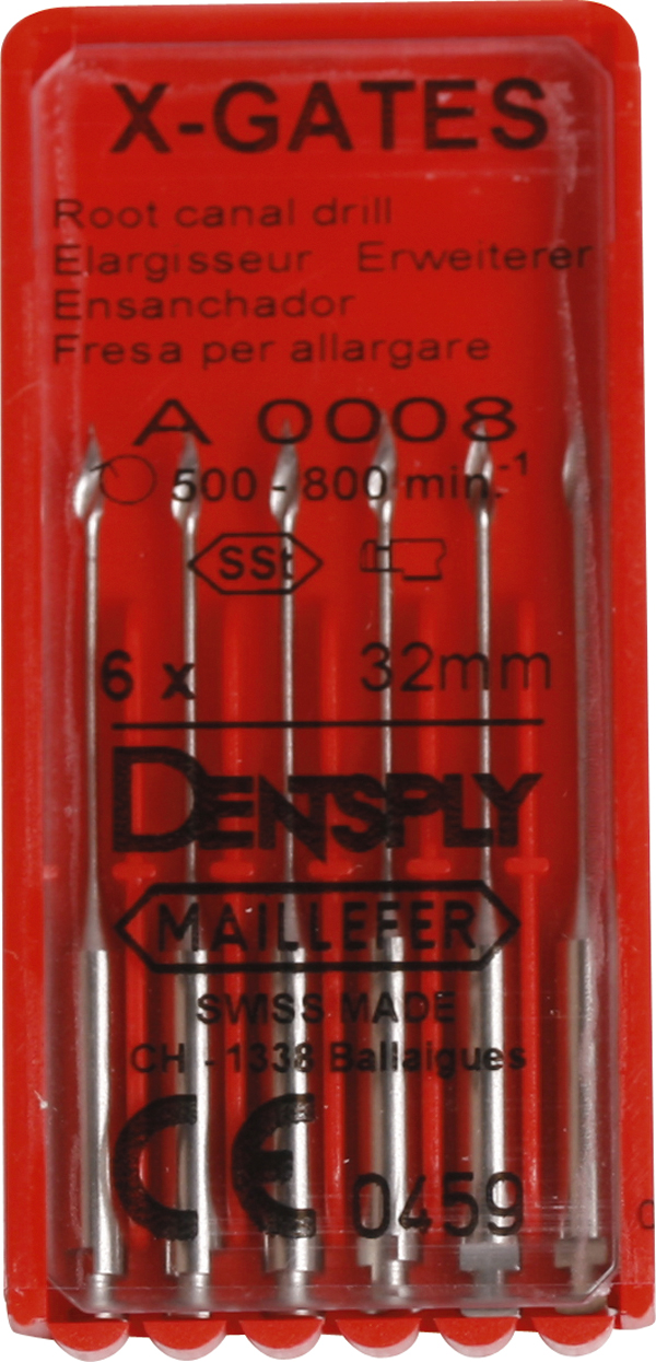 X-Gates bor, RA, 32 mm, 6 stk.