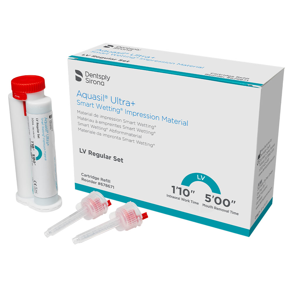 Aquasil Ultra+ LV, Light body, regular set, 4 mag.