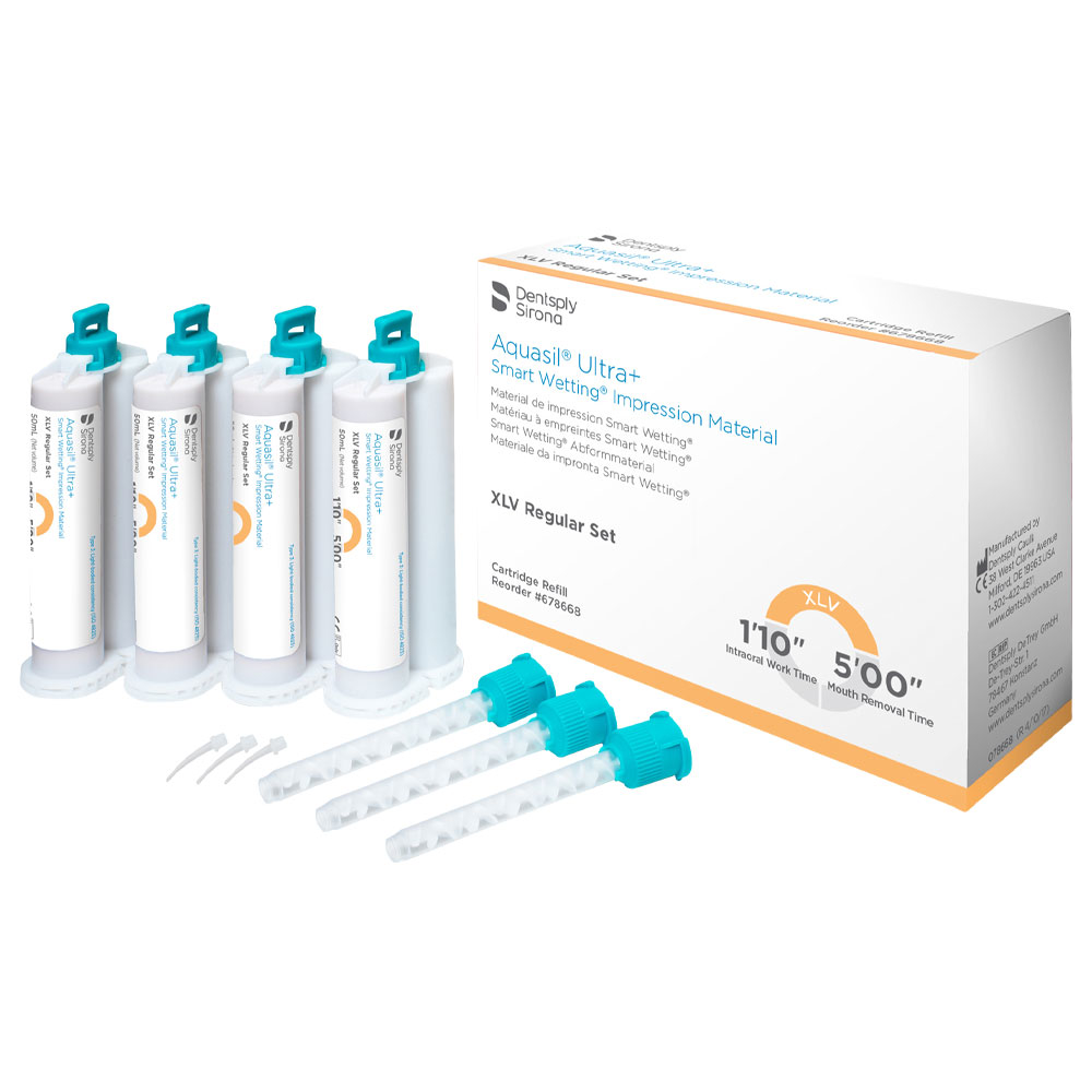 Aquasil Ultra+ XLV, Light body, regular set, 4 mag