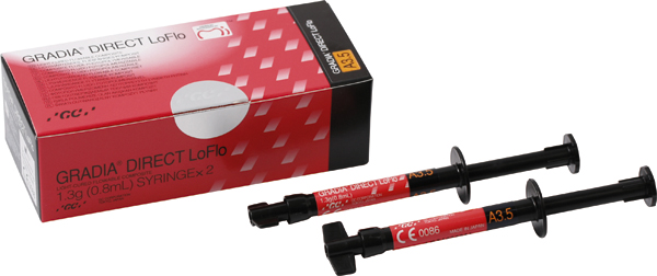 Gradia Direct LoFlo, A3,5, 2 sprøjter