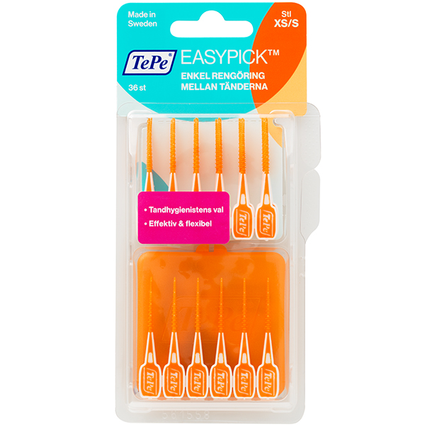 TePe EasyPick , XS/S, orange, 10 X 36 stk.