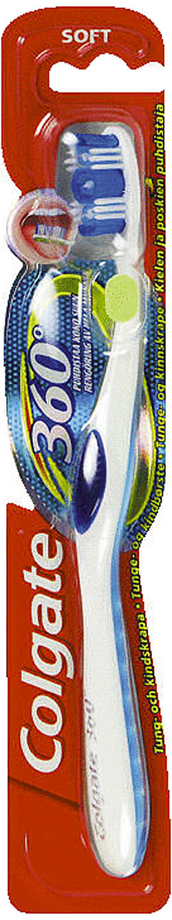 Colgate tandbørster 360 Soft, 12 stk