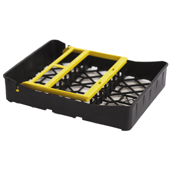 PractiPal bakke ½ str. med bøjle, gul