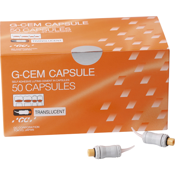 G-Cem, Translucent, 50 kapsler