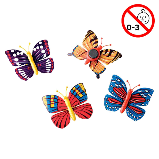 Legetøj, magnetiske sommerfugle, 192 stk.