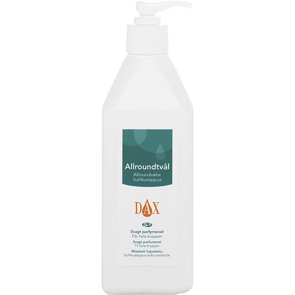 Dax/Cremedas flydende sæbe, let parfumeret, 600 ml