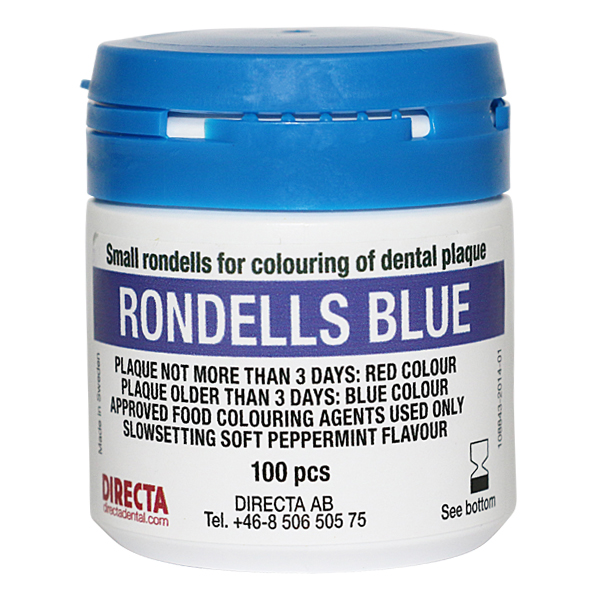 Directa  Rondell, farvepellets, blå