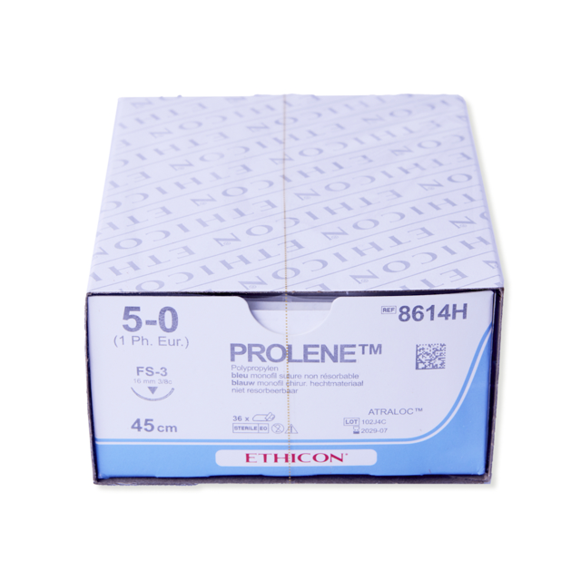 Ethicon Prolene sutur 8614H  5-0 FS3, 36 stk.