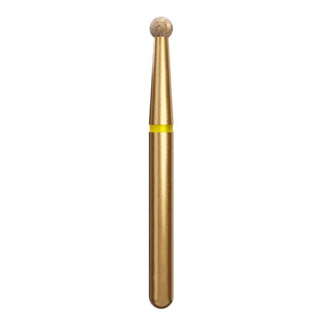 Diatech diamant rund FG G801-018-XF, gul, 5 stk.