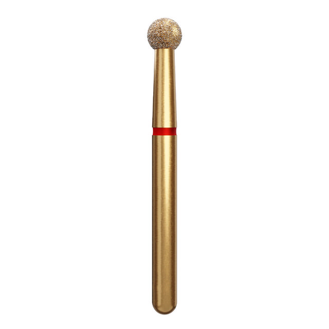 Diatech diamant rund FG G801-023-F,  rød, 5 stk.