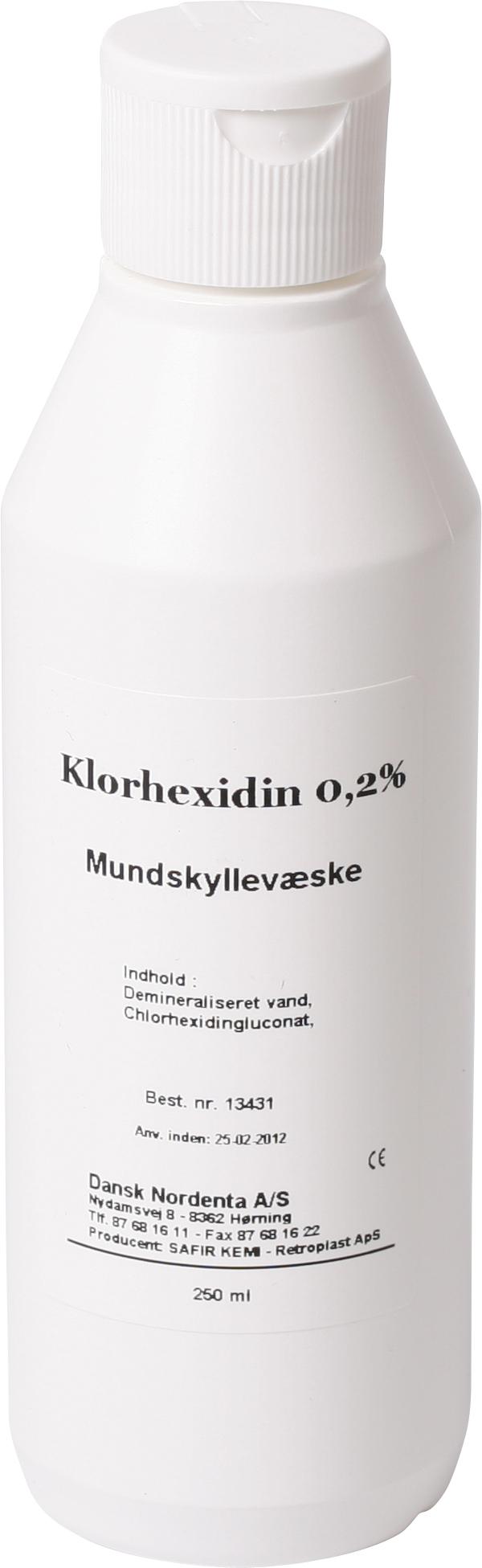 Nordenta klorhexidin 0,2%, 15 x 250 ml