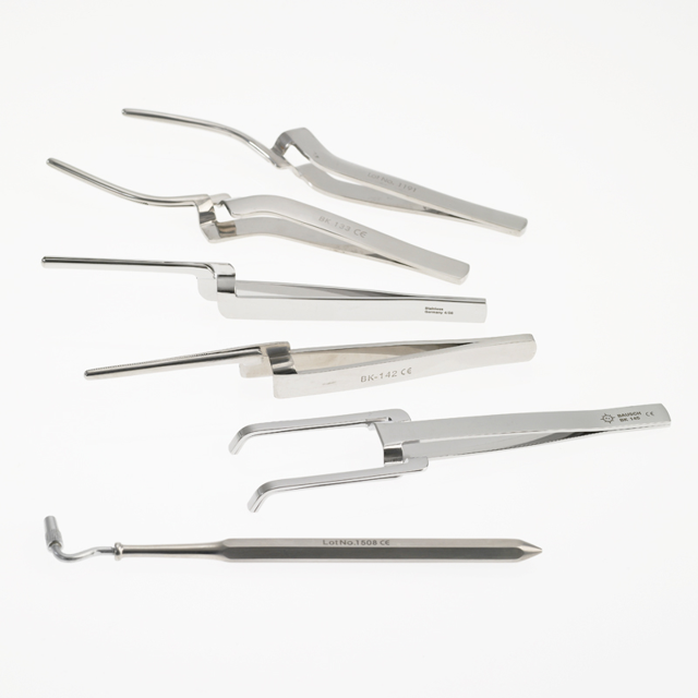 Bausch artikulationspincet BK-132, lige