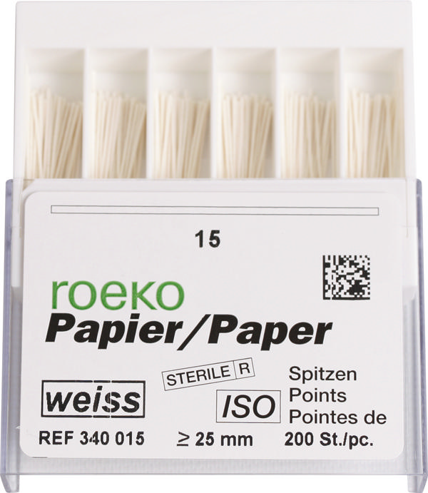 Roeko paper points hvide  015