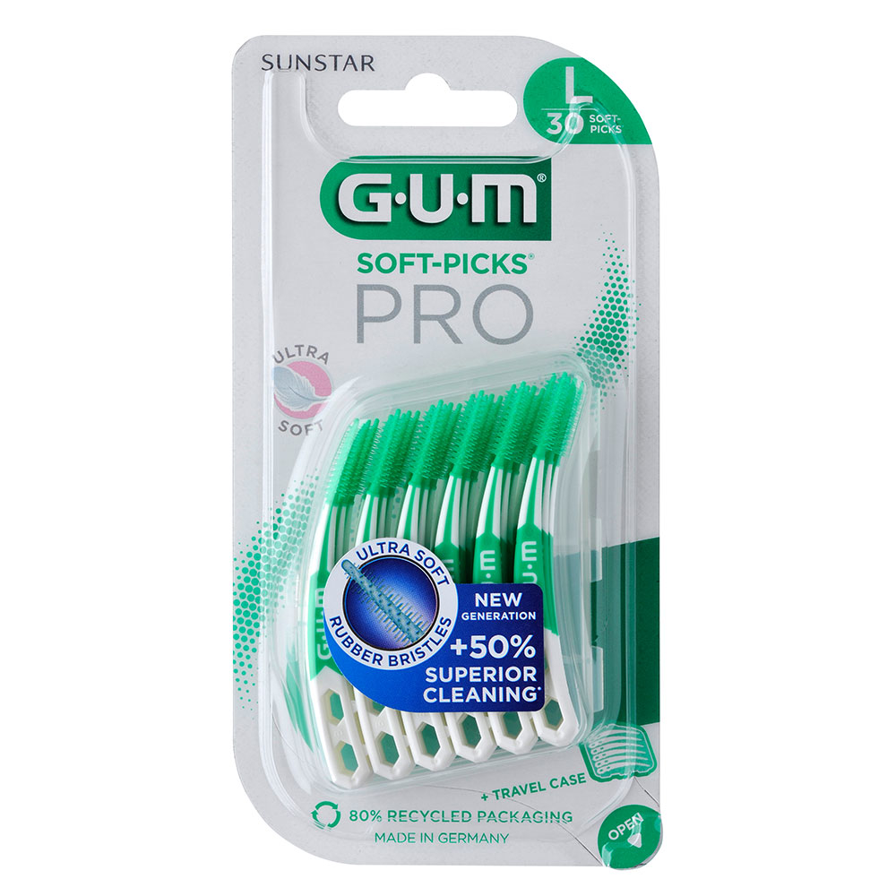 GUM Soft-Picks PRO, Large, 30 stk.