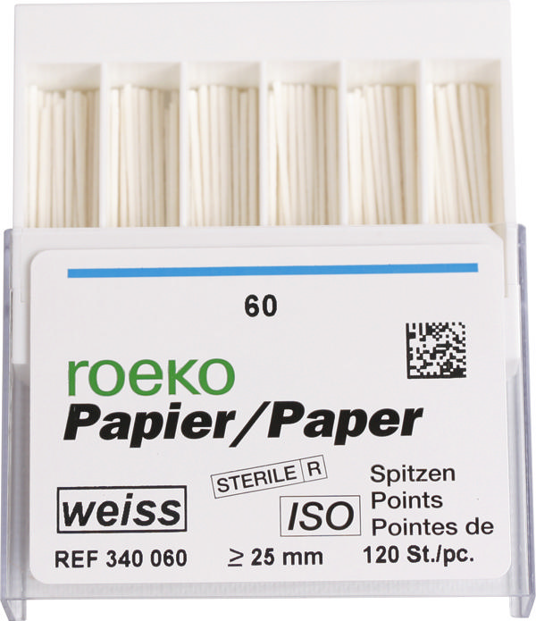 Roeko paper points hvide 060