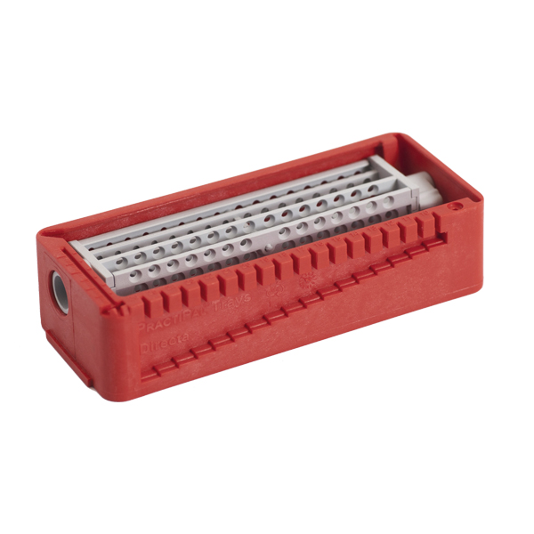 Practipal endo/borholder, rød