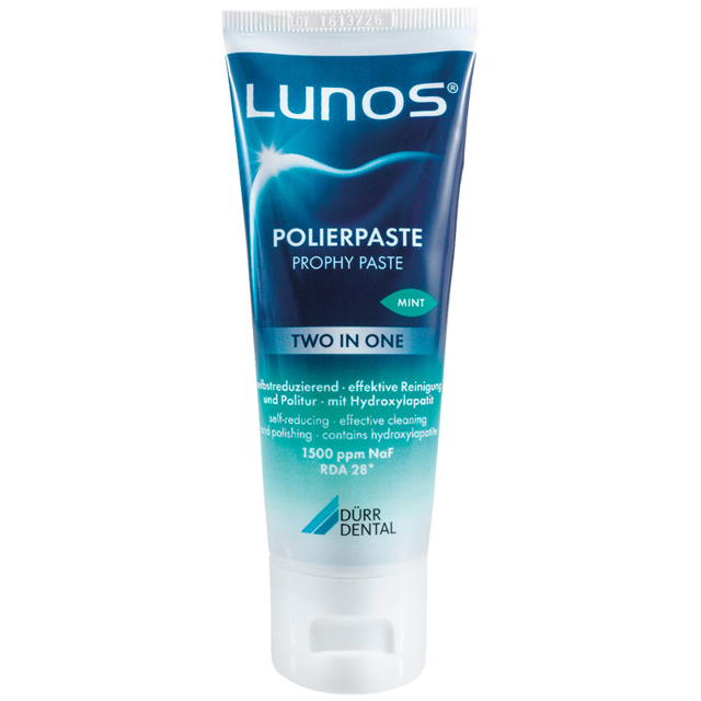 Lunos Polerpasta, Two In One, Mint, tube