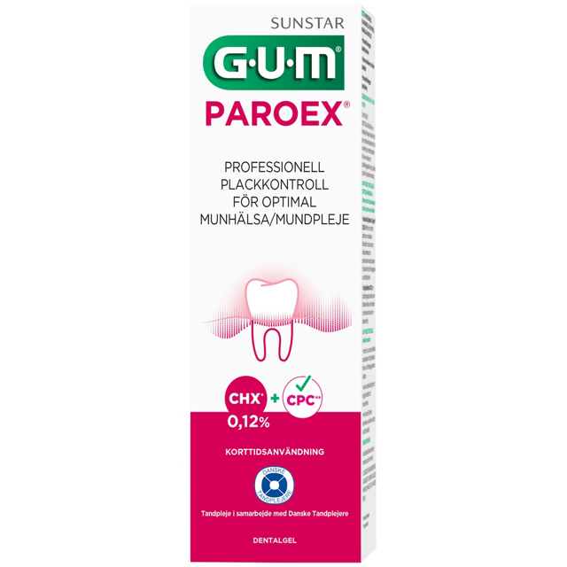GUM Paroex gel med 0,12% CHX, 75 ml