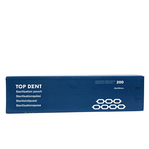 TopDent autoklaveposer, 5 x 25 cm, 200 stk.
