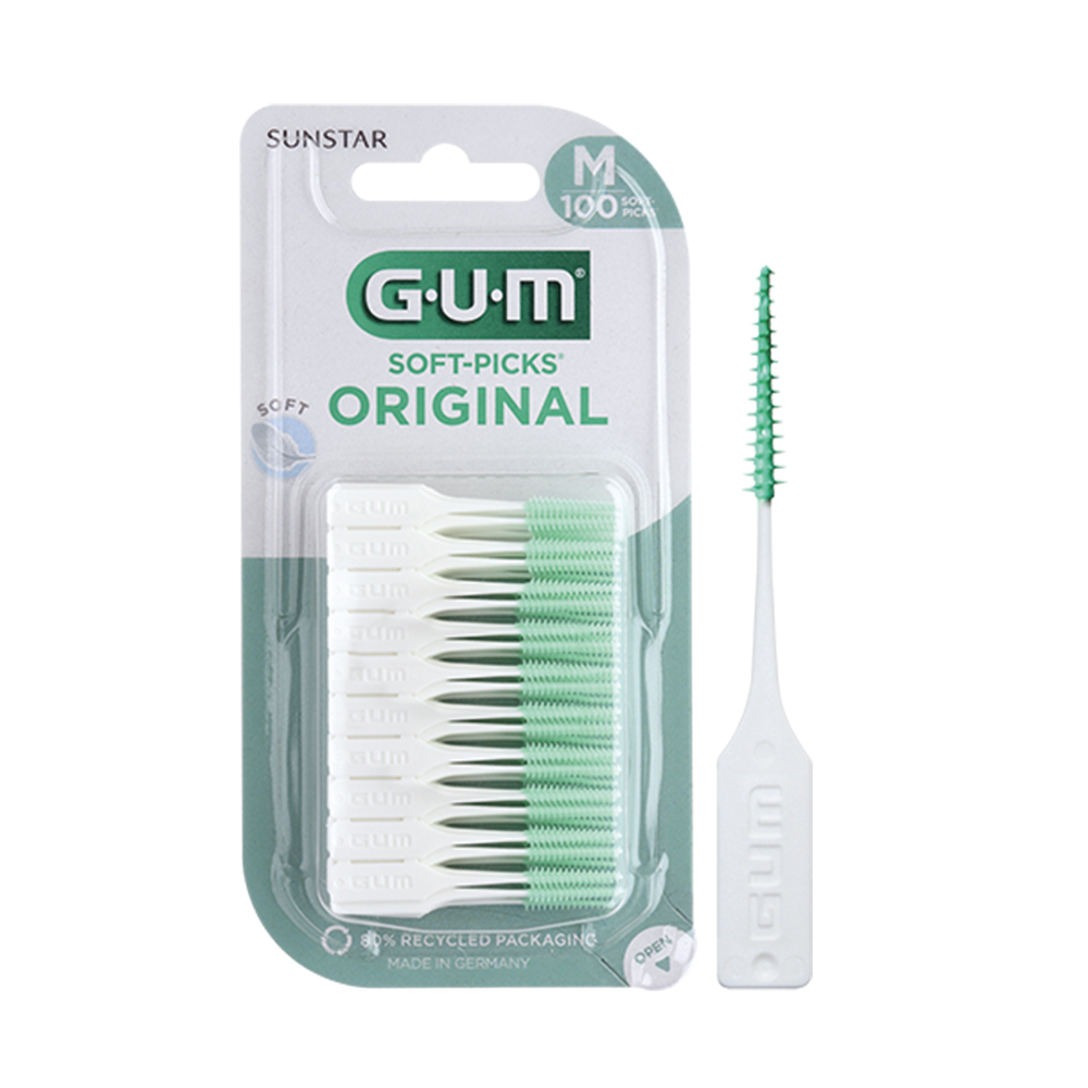 GUM Soft-Picks Original Regular, 100 stk.