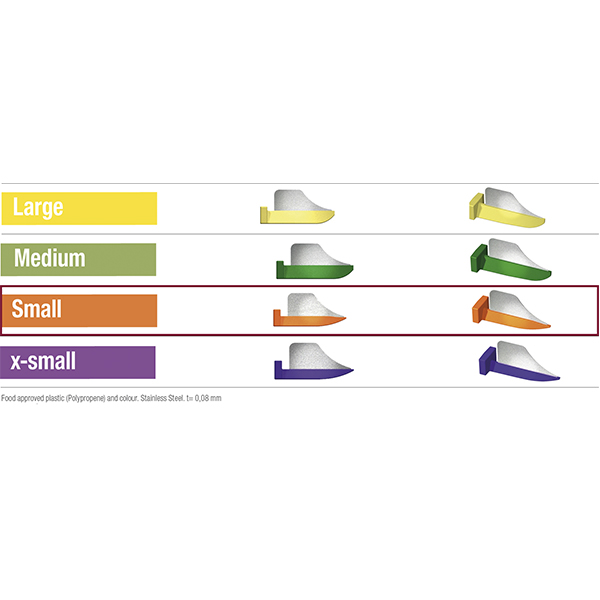 FenderWedge orange, value pack, 100 stk