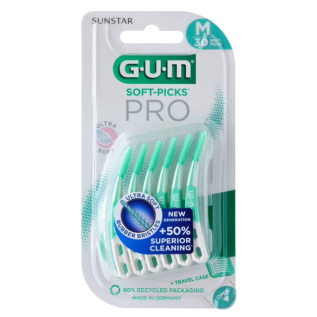 GUM Soft-Picks PRO Medium, 30 stk.