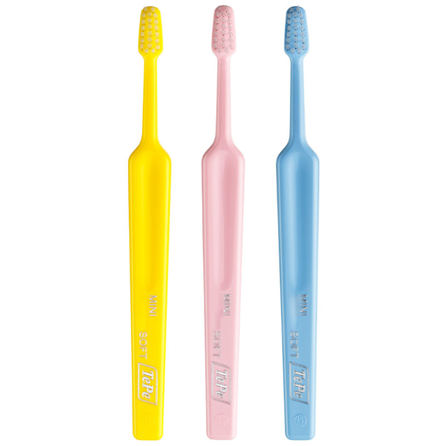 TePe Mini tandbørster, soft, cellofan, 25 stk.