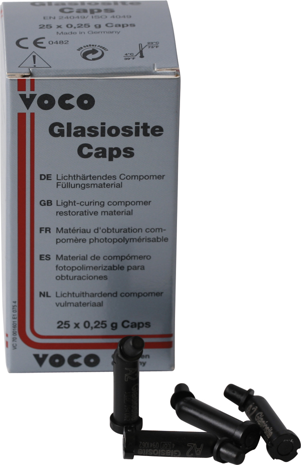 Voco Glasiosite kapsler, A2, 25 x 0,25 stk.
