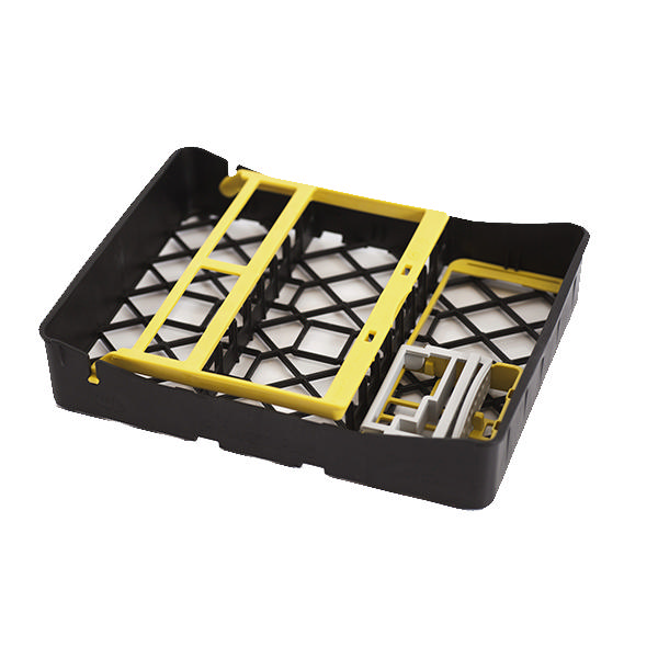 PractiPal compact sæt med borholder, gul