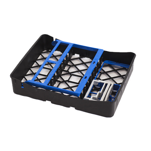 PractiPal compact sæt med borholder, blå