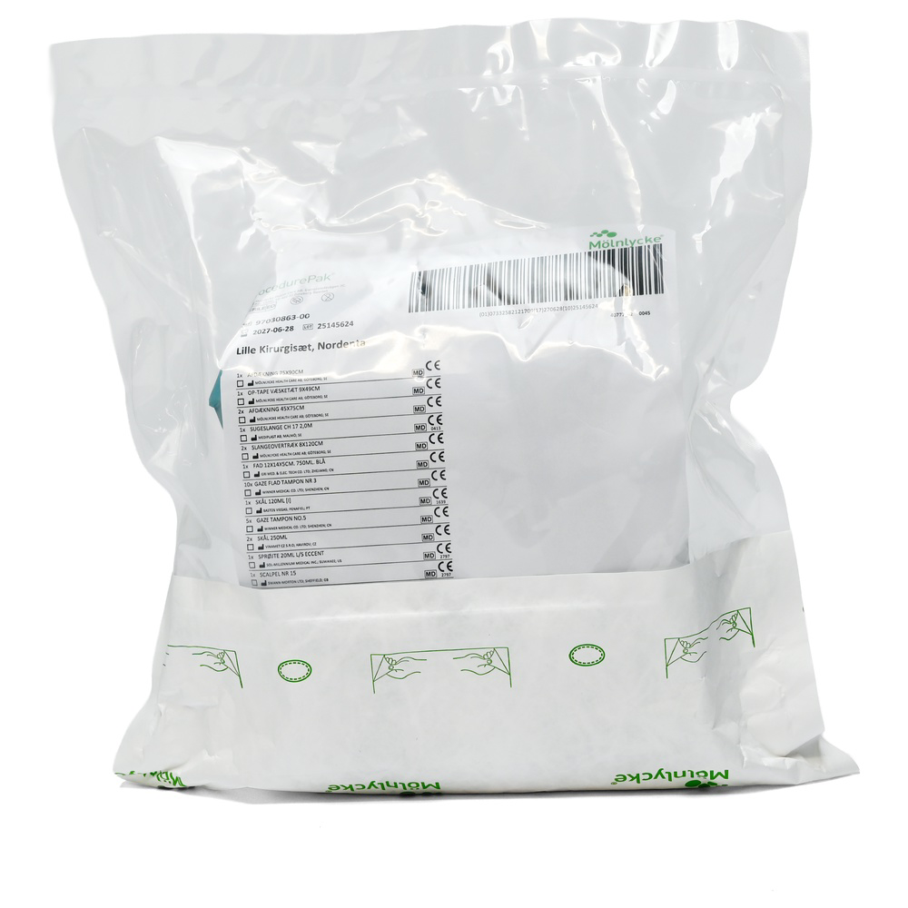 ProcedurePak - Nordenta lille kirurgisæt