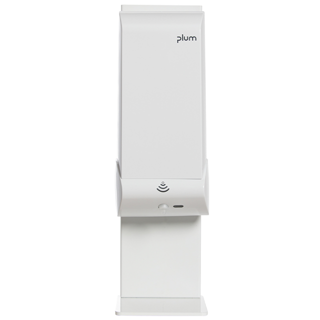 Plum bordstander, hvid m. CombiPlum el. dispenser