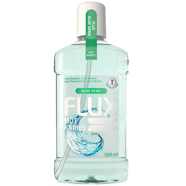 Flux Aloe Vera mundskyl, 500 ml