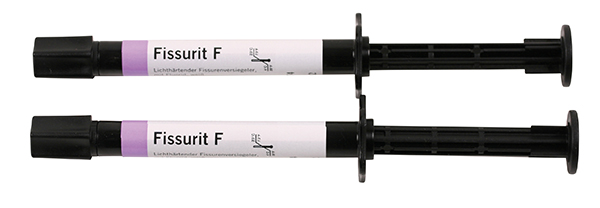 Fissurit F fissurforsegling i sprøjte, 2 x 2 g