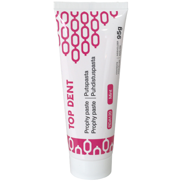 TopDent Prophy paste, RDA 120 rød, 95 g