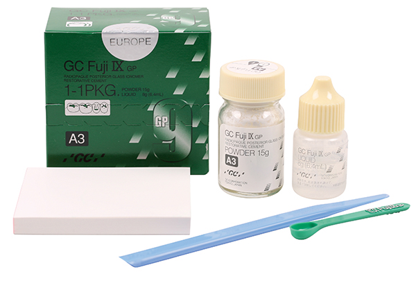 Fuji IX GP pulver i fv. A3 og væske, sæt