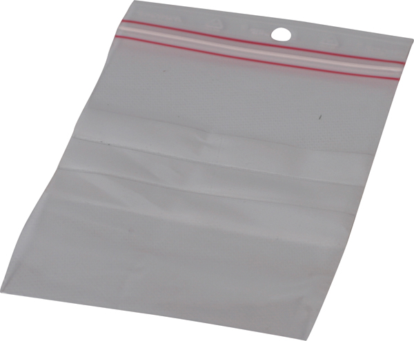 Poser m/lynlås 80 x 120 mm, 100 stk.