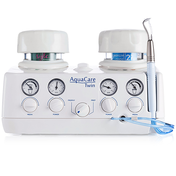 AquaCare Twin sandblæser, hvid