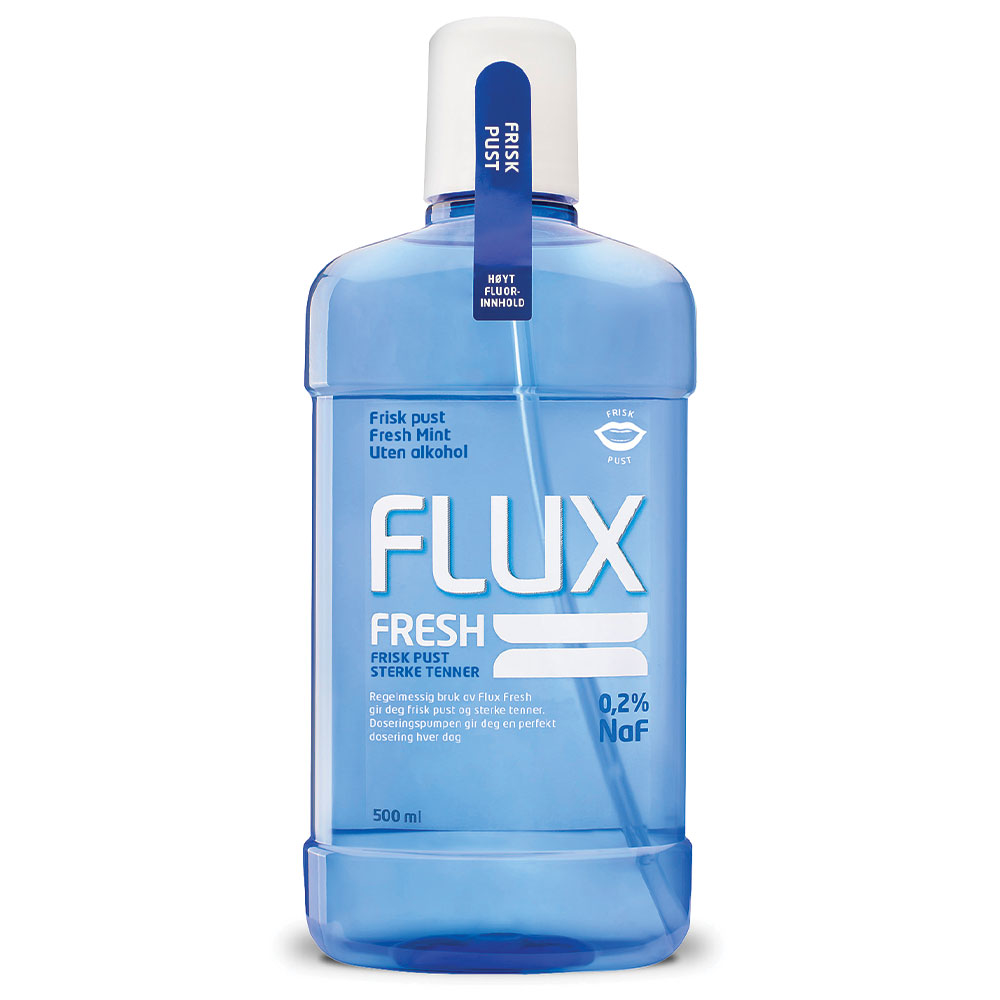 Flux+ Fresh Breath mundskyl, 500 ml
