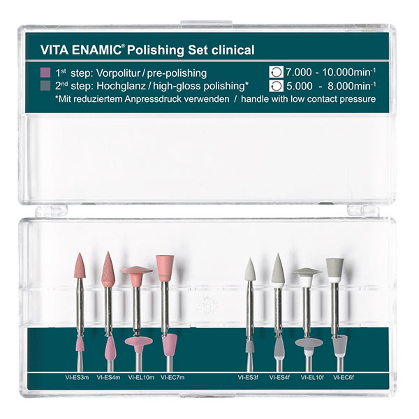 ENAMIC clinical poleringssæt til klinikbrug