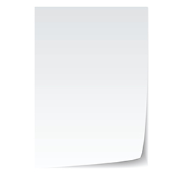 Faktura papir A4 med giro perforering , 2000 stk