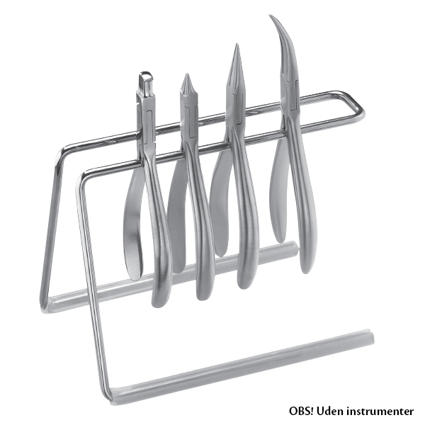 Stativ til OR-tænger, rustfri stål, stk.