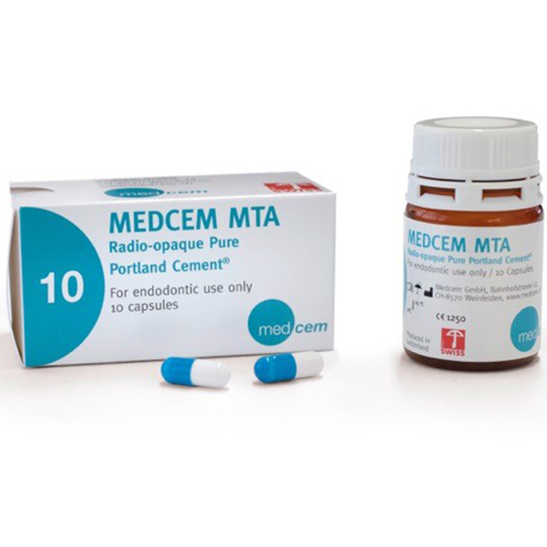 Medcem MTA, 10 kapsler t/håndblanding