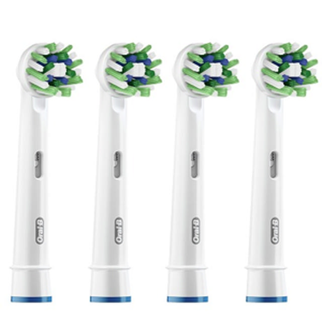 Oral-B CrossAction børstehoveder, 4 stk.