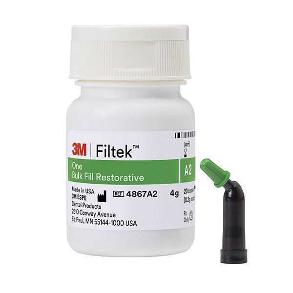 Filtek One Bulk Fill, A2 kapsler, 20 stk.