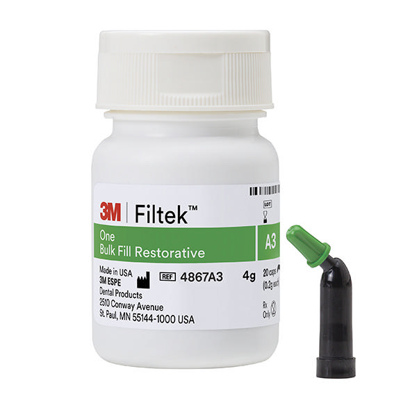 Filtek One Bulk Fill, A3 kapsler, 20 stk.
