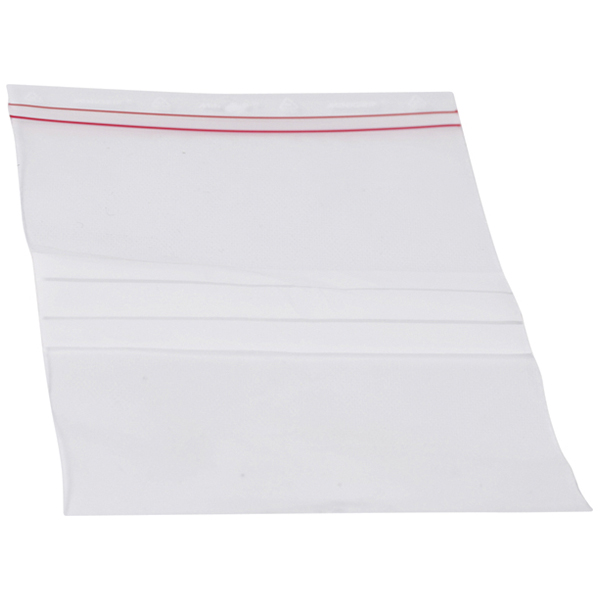 Udgået - Poser m/lynlås 230 x 320 mm, 50 stk.