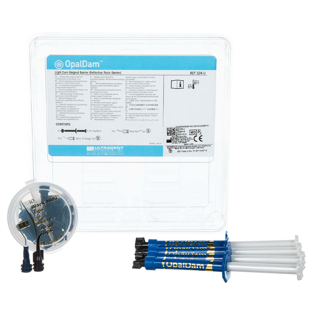 OpalDam flydende kofferdam, hvid, sæt