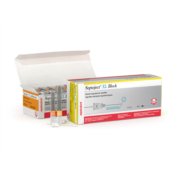 Septoject XL kanyler 27G, 0,40 x 42mm, 100 stk.