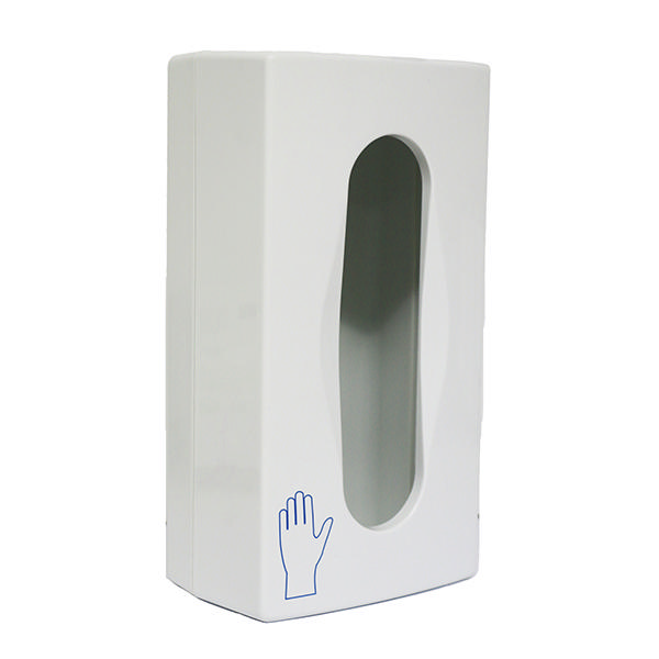 Handskedispenser i plast, hvid